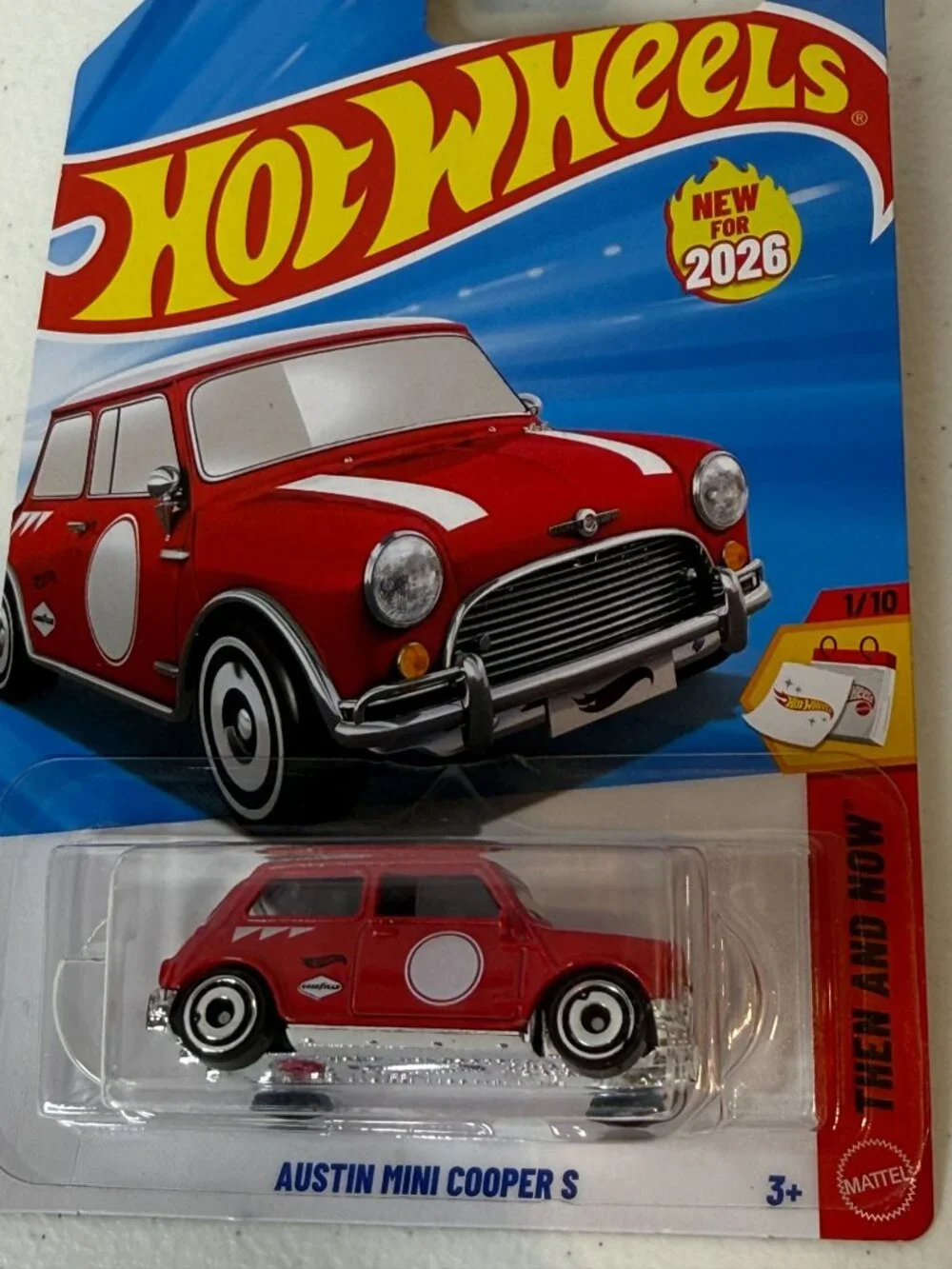 Hot Wheels Austin Mini Cooper S Red New for 2026 71/250